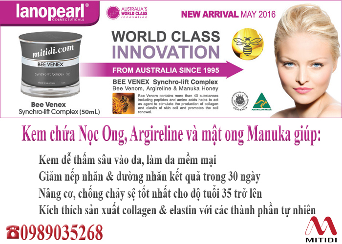 Kem nọc ong Bee Venex Synchro-lift Complex Cream Kem nọc ong Bee Venex Synchro lift Complex Cream Lanopearl 01a.jpg (298 KB)